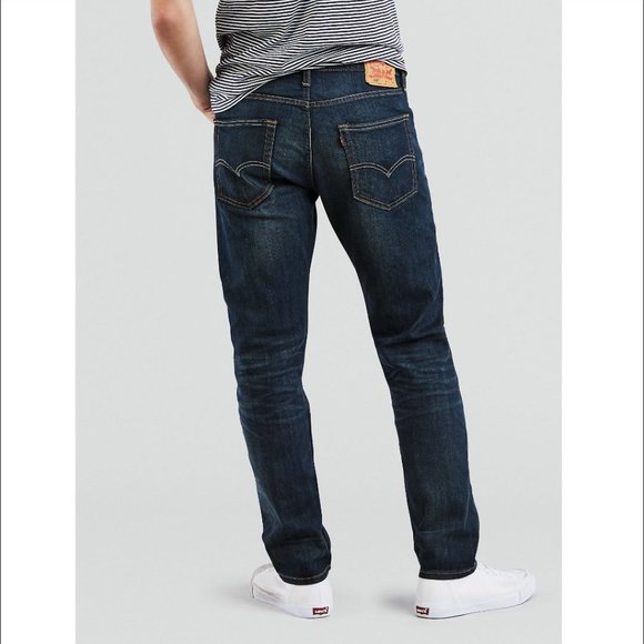 Levis 502 Taper Stretch Jeans-Rare Blank Red Tag